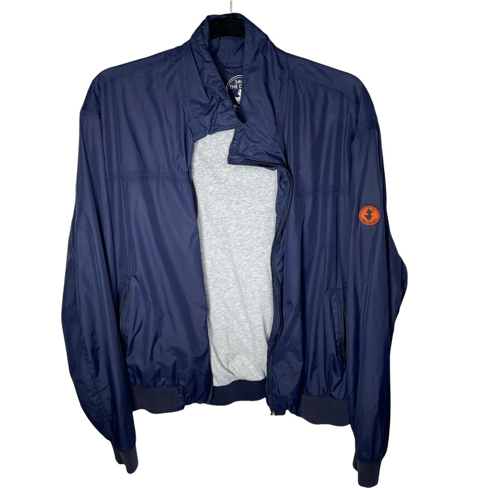 SAVE THE DUCK Navy Blue Raincoat